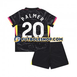 Tercera Equipación del Chelsea Cole Palmer 20 2024-2025 Manga Corta para Niño (Camiseta y pantalón)