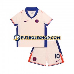 Segunda Equipación del Chelsea Mychajlo Mudryk 10 2024-2025 Manga Corta para Niño (Camiseta y pantalón)