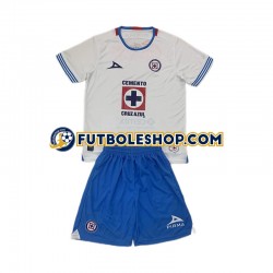 Segunda Equipación del Cruz Azul 2024-2025 Manga Corta para Niño (Camiseta y pantalón)