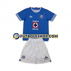 Primera Equipación del Cruz Azul 2024-2025 Manga Corta para Niño (Camiseta y pantalón)