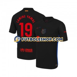 Segunda Equipación del FC Barcelona LAMINE YAMAL 19 2024-2025 Manga Corta para Hombre