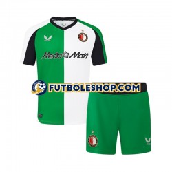 Tercera Equipación del Feyenoord Rotterdam 2024-2025 Manga Corta para Niño (Camiseta y pantalón)