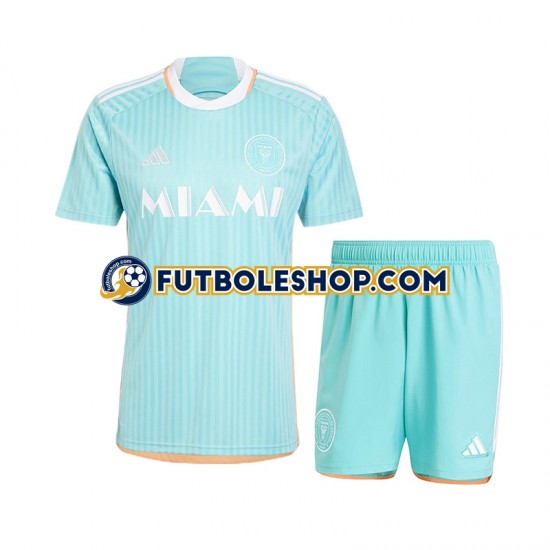 Tercera Equipación del Inter Miami 2024-2025 Manga Corta para Niño (Camiseta y pantalón) Tercera Equipación del Inter Miami 2024-2025 Manga Corta para Niño (Camiseta y pantalón)