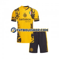 Tercera Equipación del Inter Milan 2024-2025 Manga Corta para Niño (Camiseta y pantalón)