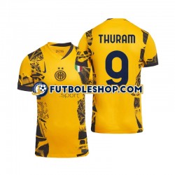 Tercera Equipación del Inter Milan Marcus Thuram 9 2024-2025 Manga Corta para Hombre
