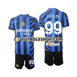 Primera Equipación del Inter Milan Mehdi Taremi 99 2024-2025 Manga Corta para Niño (Camiseta y pantalón)