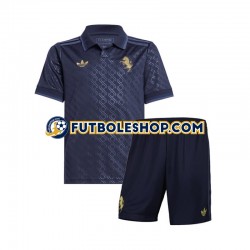 Tercera Equipación del Juventus 2024-2025 Manga Corta para Niño (Camiseta y pantalón)