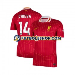 Primera Equipación del Liverpool Federico Chiesa 14 2024-2025 Manga Corta para Hombre