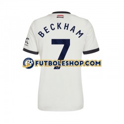 Tercera Equipación del Manchester United Beckham 7 2024-2025 Manga Corta para Hombre