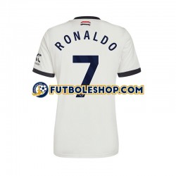 Tercera Equipación del Manchester United Cristiano Ronaldo 7 2024-2025 Manga Corta para Hombre
