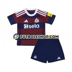 Segunda Equipación del Newcastle United 2024-2025 Manga Corta para Niño (Camiseta y pantalón)