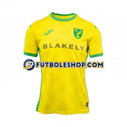 Primera Equipación del Norwich City 2024-2025 Manga Corta para Hombre