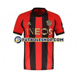Primera Equipación del OGC Nice 2024-2025 Manga Corta para Hombre