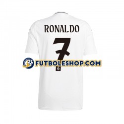 Primera Equipación del Real Madrid Cristiano Ronaldo 7 2024-2025 Manga Corta para Hombre