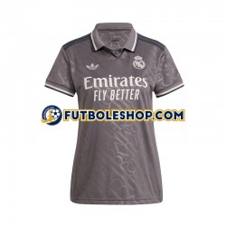 Tercera Equipación del Real Madrid 2024-2025 Manga Corta para Mujer