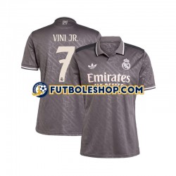 Tercera Equipación del Real Madrid VINI JR 7 2024-2025 Manga Corta para Hombre