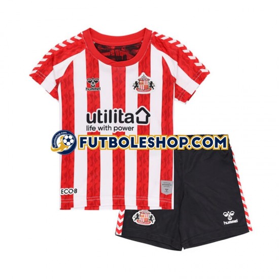 Primera Equipación del Sunderland 2024-2025 Manga Corta para Niño (Camiseta y pantalón) Primera Equipación del Sunderland 2024-2025 Manga Corta para Niño (Camiseta y pantalón)
