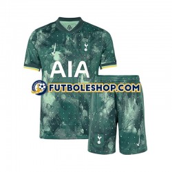 Tercera Equipación del Tottenham Hotspur 2024-2025 Manga Corta para Niño (Camiseta y pantalón)