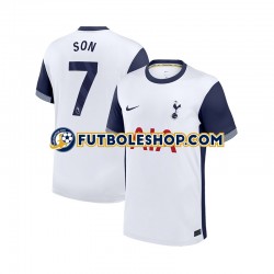 Primera Equipación del Tottenham Hotspur Son Heung-Min 7 2024-2025 Manga Corta para Hombre