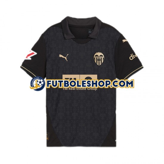 Segunda Equipación del Valencia 2024-2025 Manga Corta para Hombre Segunda Equipación del Valencia 2024-2025 Manga Corta para Hombre