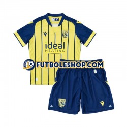 Segunda Equipación del West Bromwich Albion 2024-2025 Manga Corta para Niño (Camiseta y pantalón)