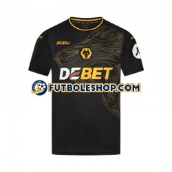 Segunda Equipación del Wolverhampton Wanderers 2024-2025 Manga Corta para Hombre